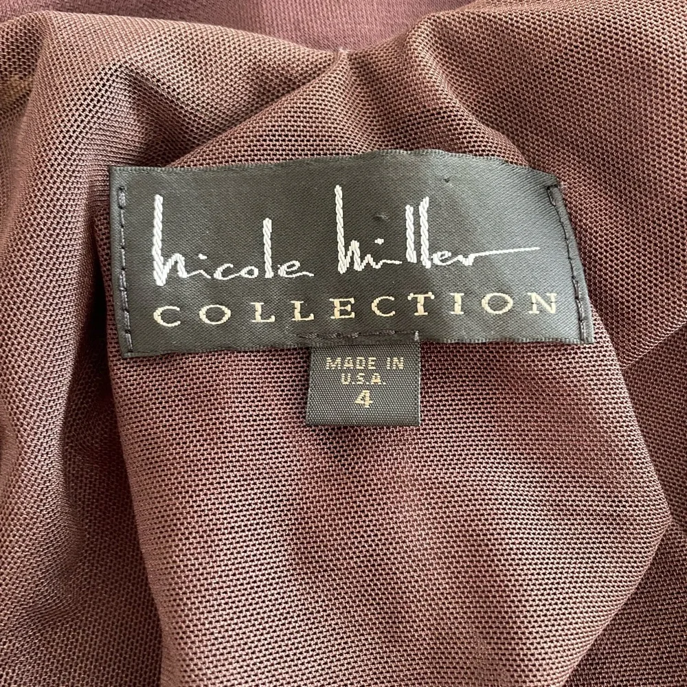 Chic Sleeveless Brown Midi‎ Dress - Picture 4 of 6